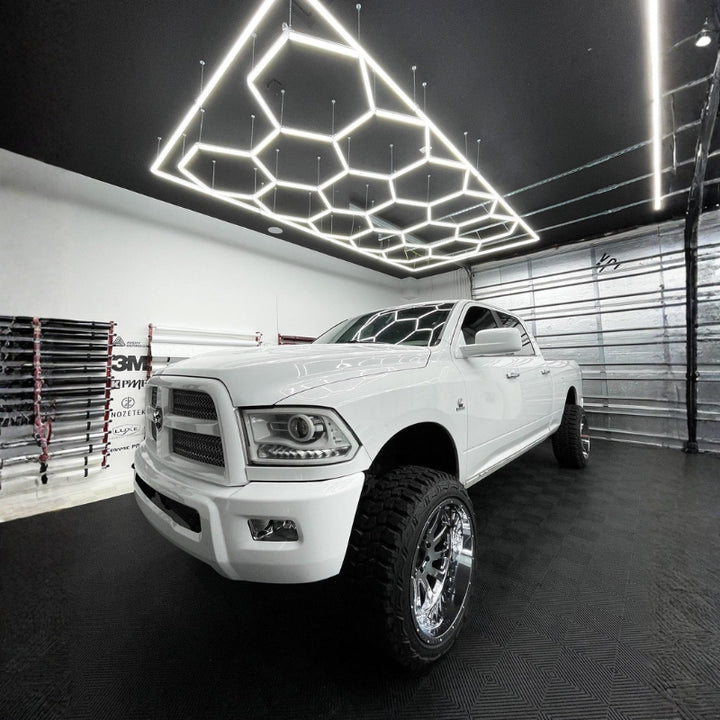 Kit 15 LED Hexagonal 582W avec cadre 110lm/w