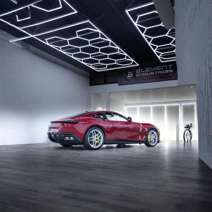 Kit 14 LED Hexagonal 562,5W avec cadre 110lm/w