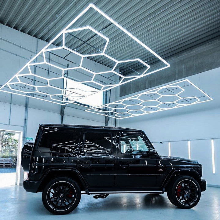 Kit 14 LED Hexagonal 562,5W avec cadre 110lm/w