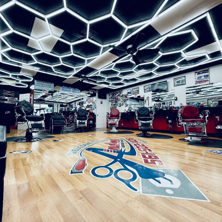 Kit 14 LED Hexagonal 562,5W avec cadre 110lm/w