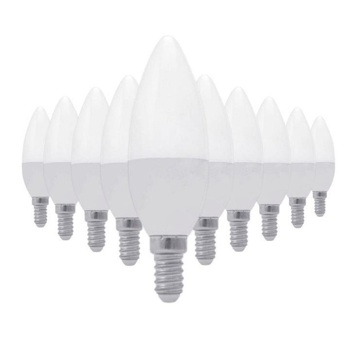 Bulb E14 LED 8W 220V C37 180 °