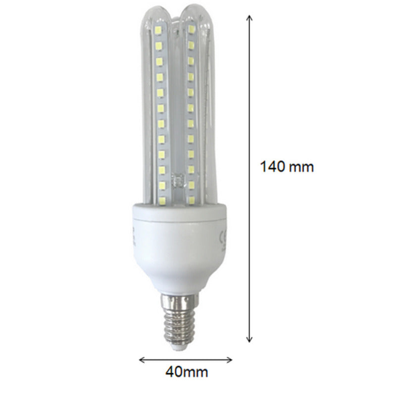 Bulb E14 LED 9W LYNX 220V 360 ° CFL