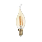 E14 Filamento de llama LED 4W T35 Bulbo