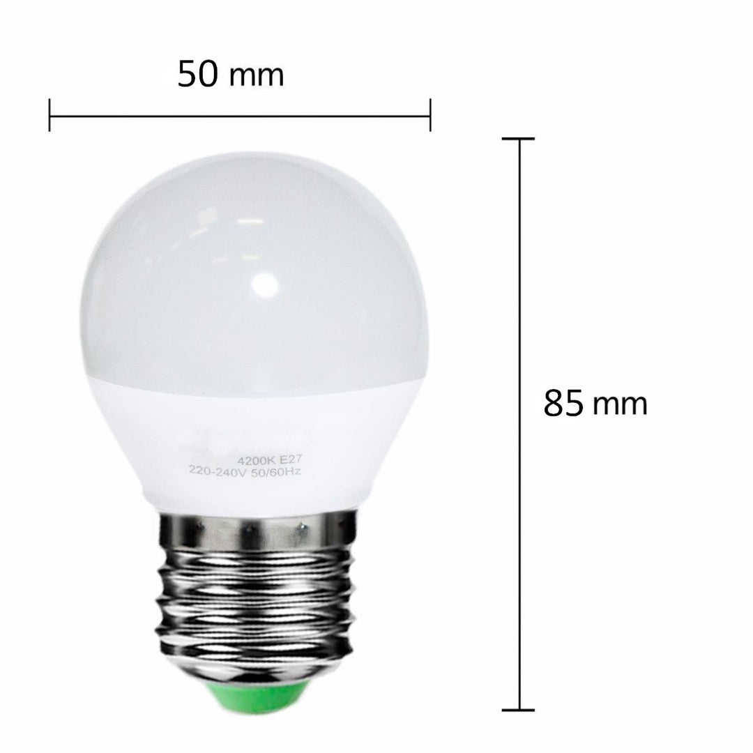 Bulb E27 LED 6W 220V G50 220 °