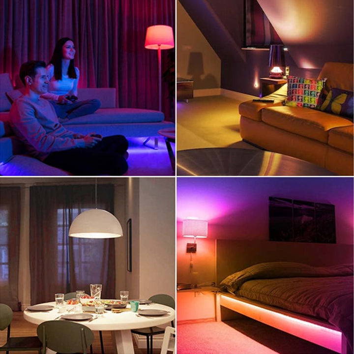 Ampoule LED Connectée Wifi E14 5.5W RGBW C37 (Pack de 10)