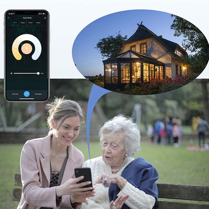 Ampoule LED Connectée Wifi E14 5.5W RGBW C37 (Pack de 10)