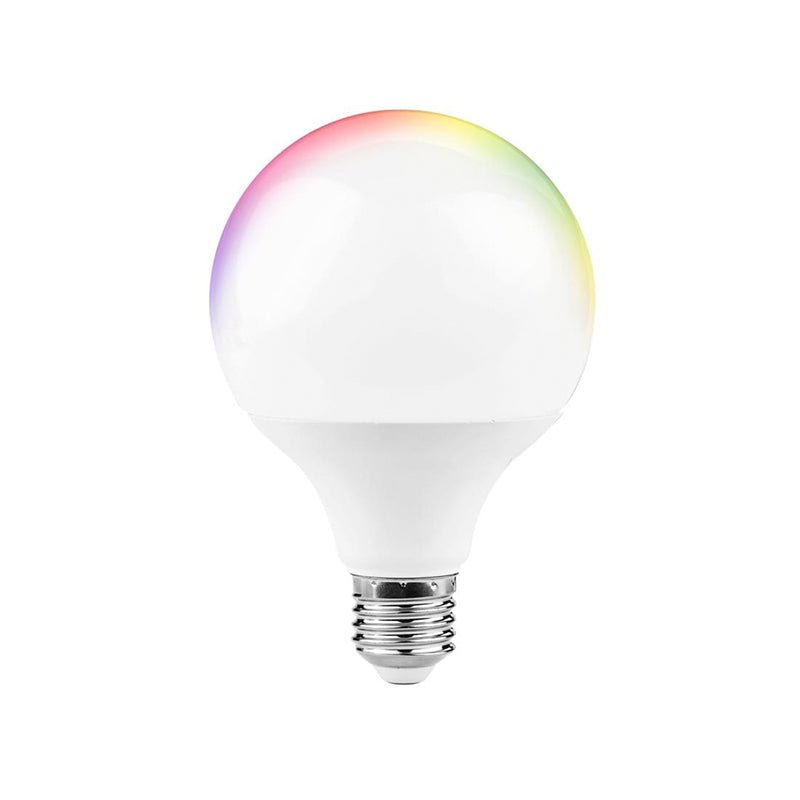 Ampoule LED Connectée Wifi E27 11W G95 RGBW (Pack de 10)