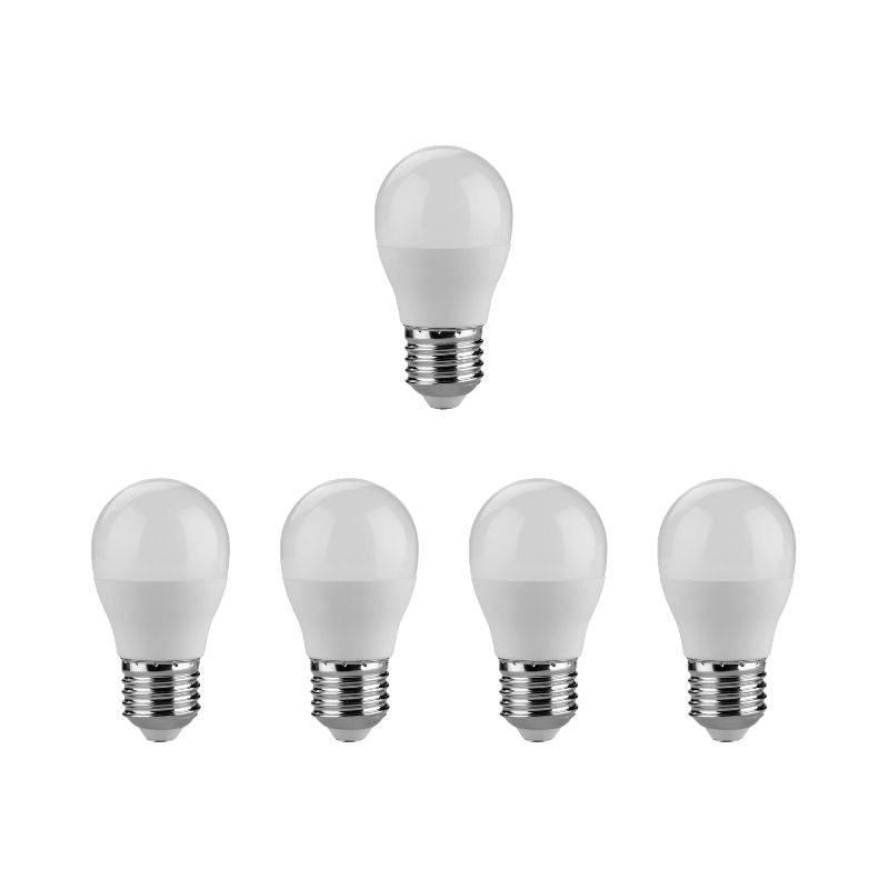 Ampoule LED Connectée Wifi E27 4.5W G45 RGBW (Pack de 5)