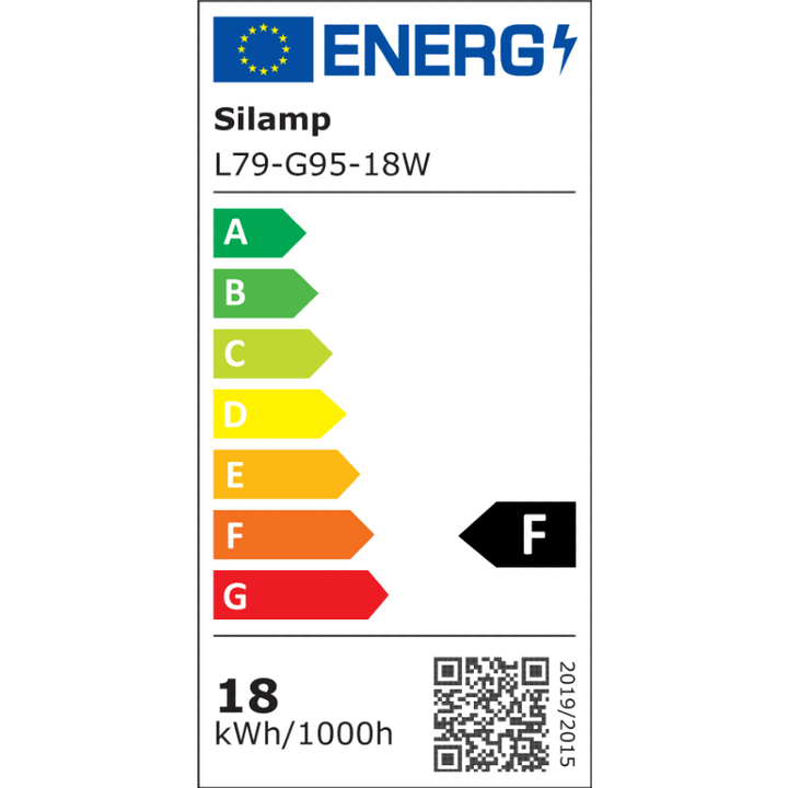 Ampoule E27 LED 18W 220V G95 300° (Pack de 5)