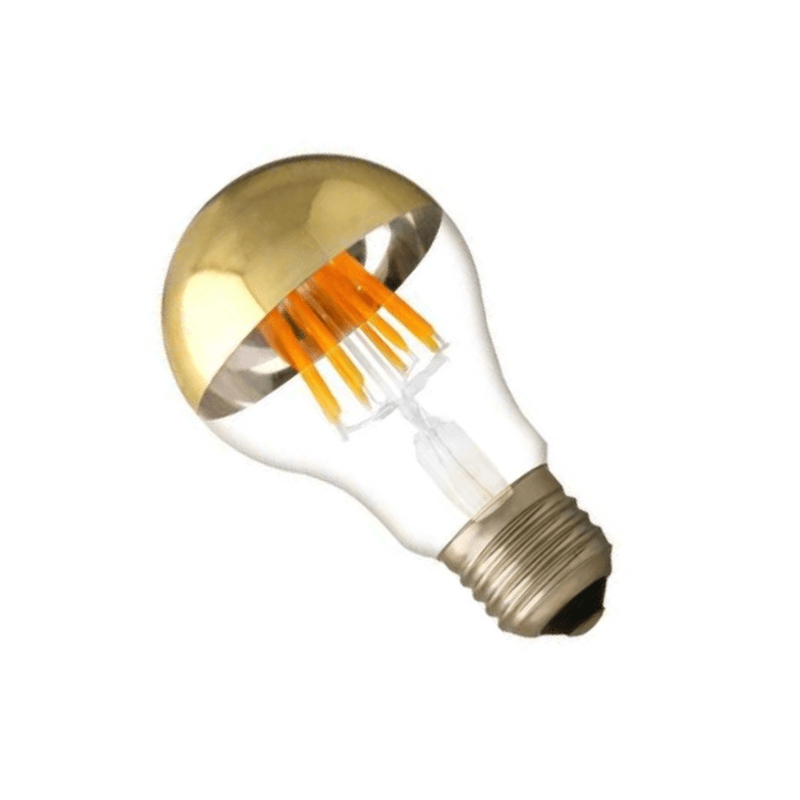 Ampoule E27 LED Filament 7W A60 Reflet Or