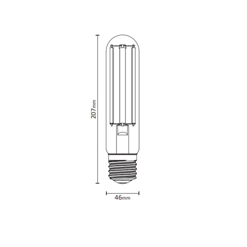Ampoule LED E27 18W à Filament T46 ( Pack de 6 )