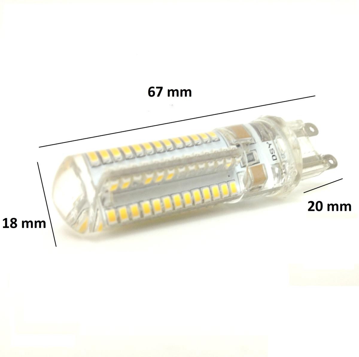 Ampoule LED G9 7W 220V SMD6630 96LED 360°