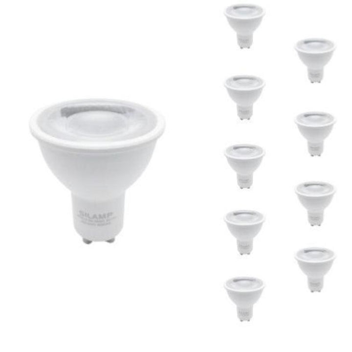 LED -lamp GU10 Dimpelbaar 8W 220V SMD2835 per16 60 °