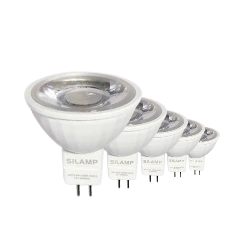 Bulbo LED GU5.3 / MR16 12V 8W SMD 80 °