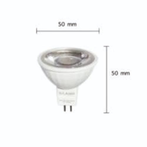 Ampoule LED GU5.3 / MR16 12V 8W SMD 80° (Pack de 5)