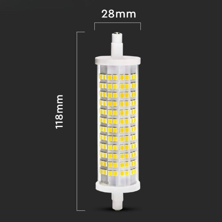 Ampoule LED R7S 118mm SMD 16W 300° Céramique