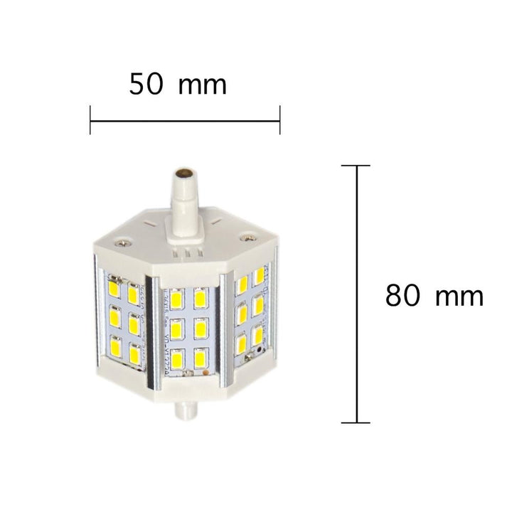 LED bulb R7S 78mm 6W 220V SMD5730 18LED 200 °