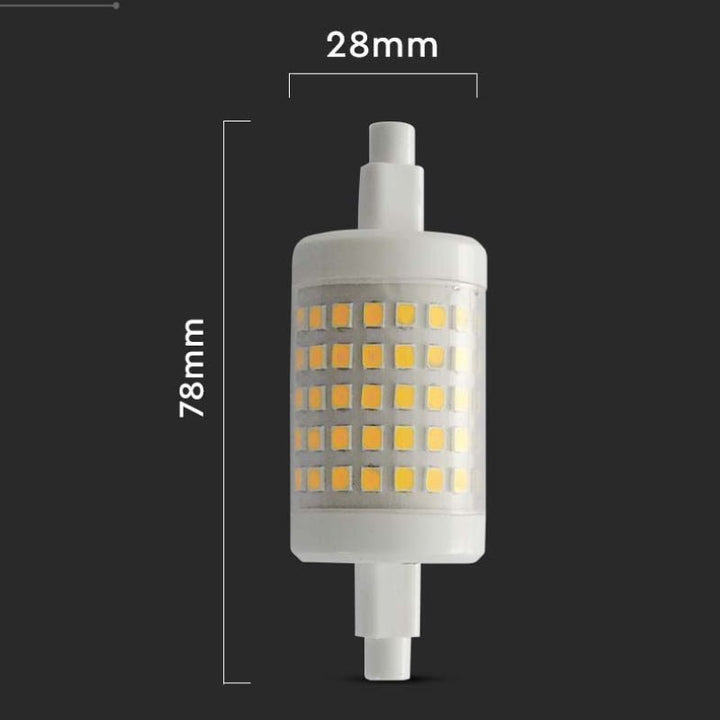 Ampoule LED R7S 78mm 7W SMD 360°