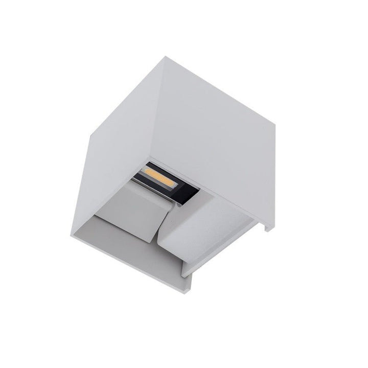 Applique Murale Design LED 6W IP54 Carré Blanc