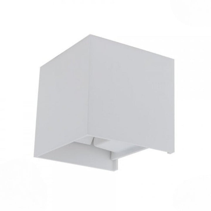 Applique Murale Design LED 6W IP54 Carré Blanc