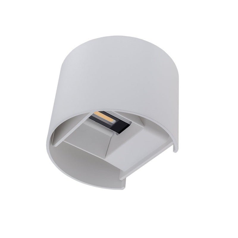 Applique Murale LED 6W IP54 Forme Arrondie Blanc