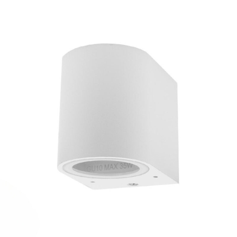 Applique Murale LED Blanc IP44 pour Ampoule GU10