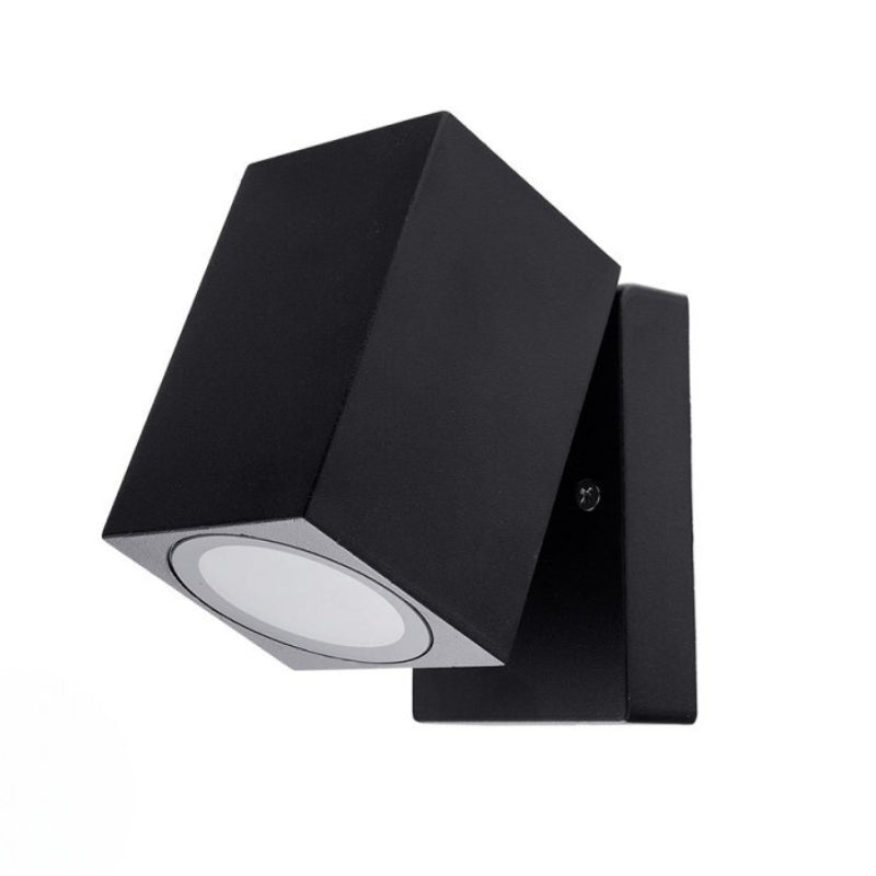 Applique Murale LED Noir IP44 Orientable pour Ampoule GU10