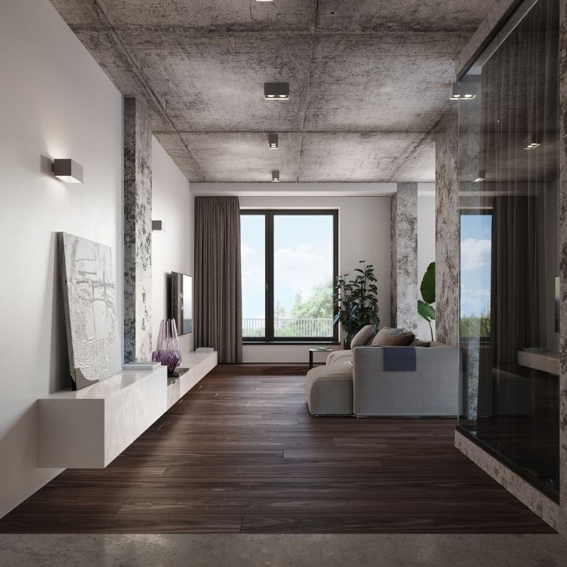 Applique Murale Rectangulaire pour 2 Ampoules G9