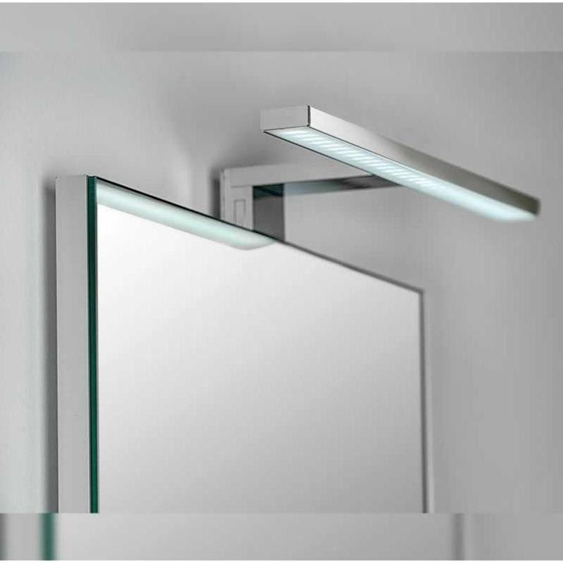 Bathroom mirror wall lamp 300 mm ip44 opal diffuser