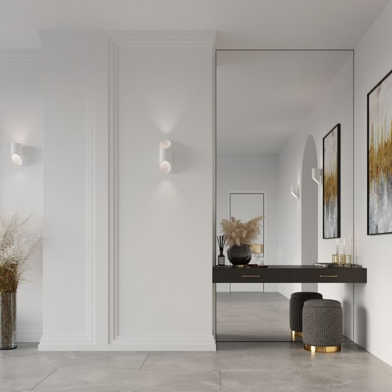 Applique Murale Tube Cylindrique pour Ampoule G9