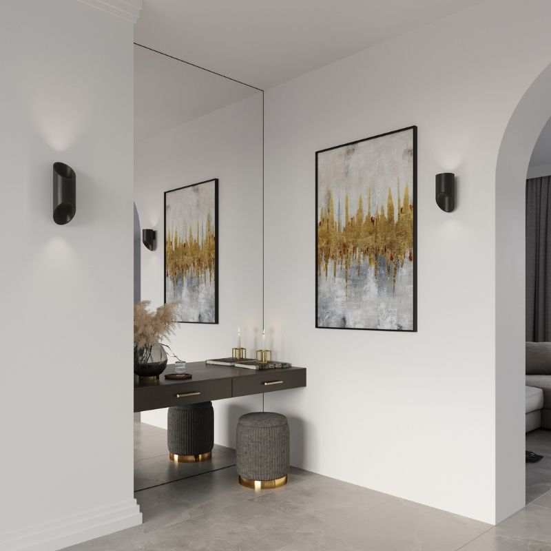 Applique Murale Tube Cylindrique pour Ampoule G9