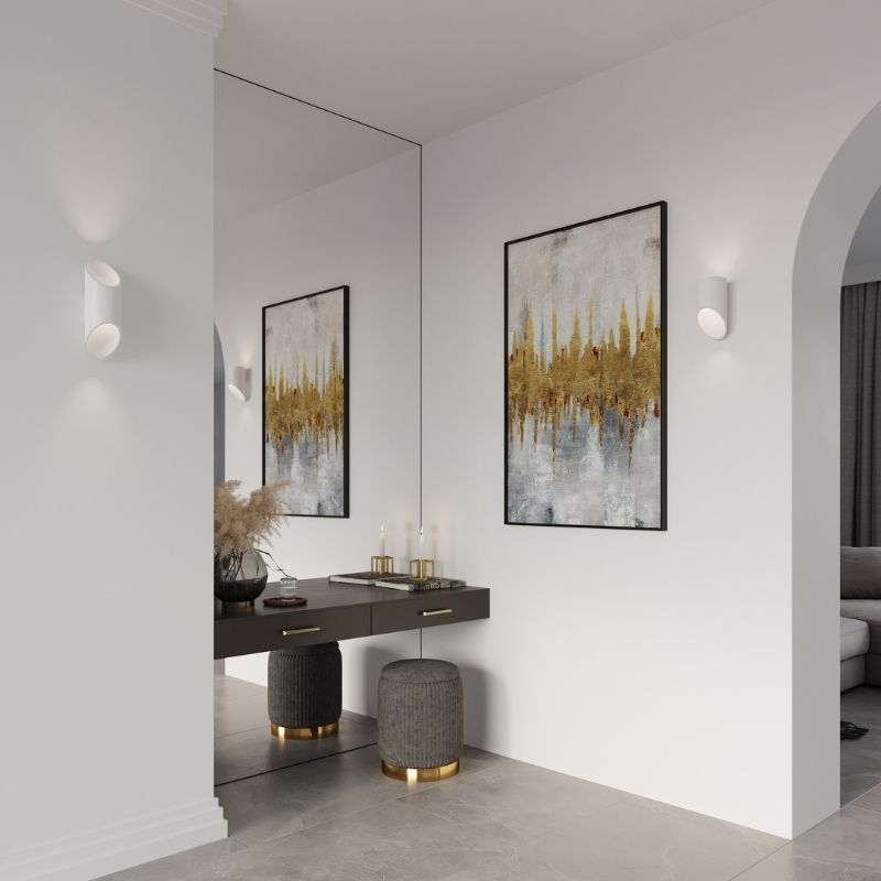 Applique Murale Tube Cylindrique pour Ampoule G9