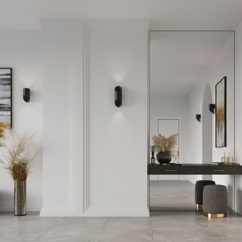 Applique Murale Tube Cylindrique pour Ampoule G9