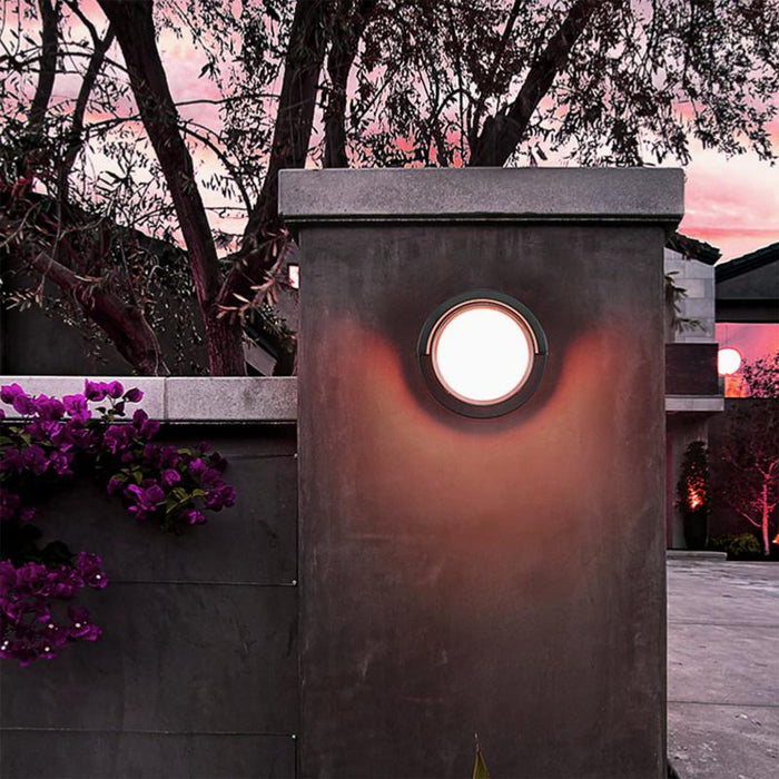 Applique LED Connectée Wifi RGBW 12W IP54 Ronde