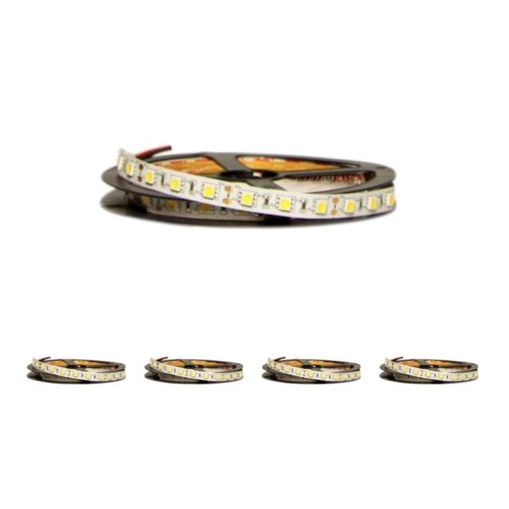 Bandeau LED 12V 5M 5050 60LED/m (Pack de 5)