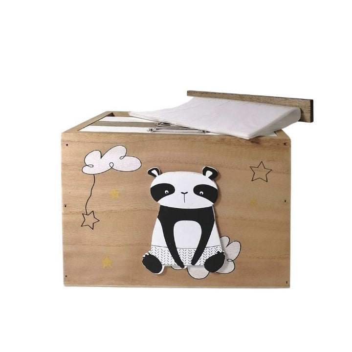 Panda Photo Box con 4 álbumes 10 x 15 cm