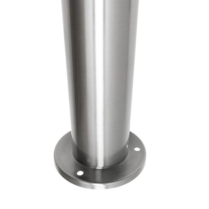 Borne Extérieure 100cm 220V Argent IP65 pour Ampoule E27 - Pack de 6