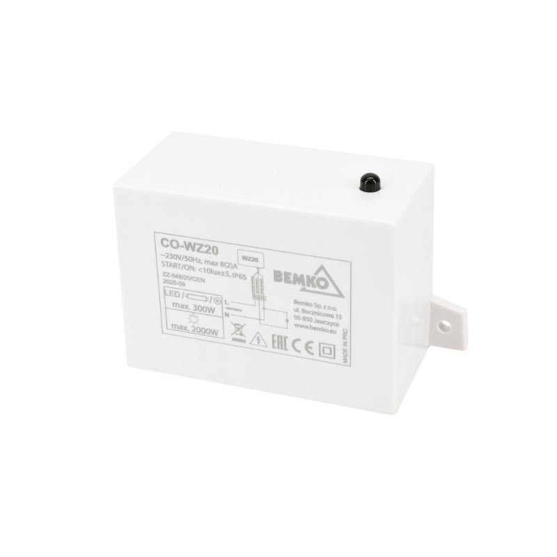 Capteur de Lumière Photoélectrique IP54 300W max