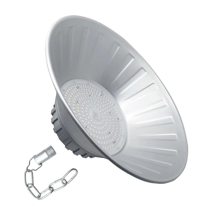Industrial LED Bell 200W 120° Silver