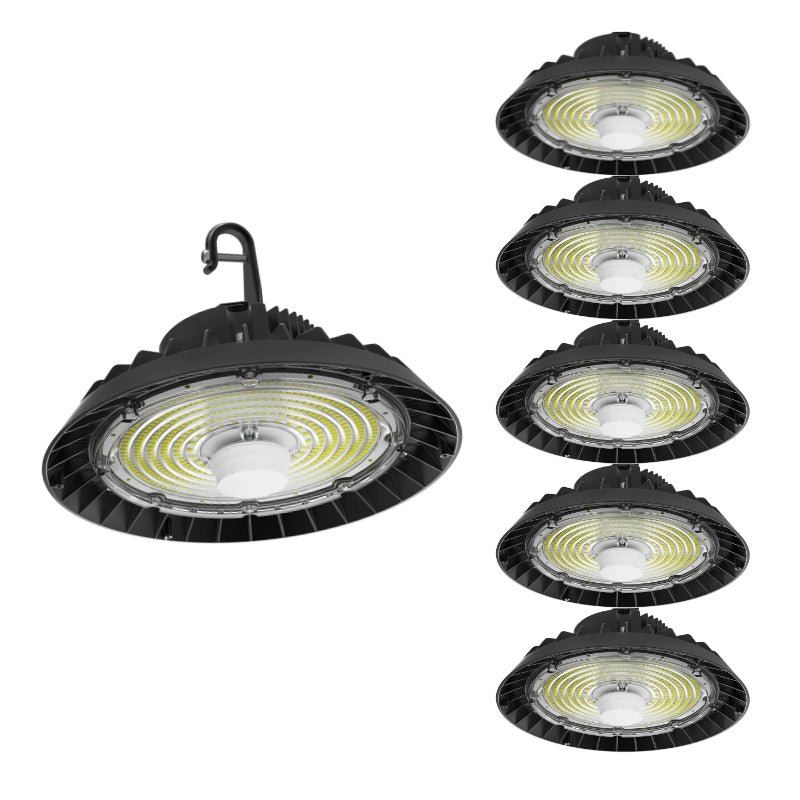 Cloche LED Industrielle UFO Dimmable 250W 187lm/W (Pack de 6)