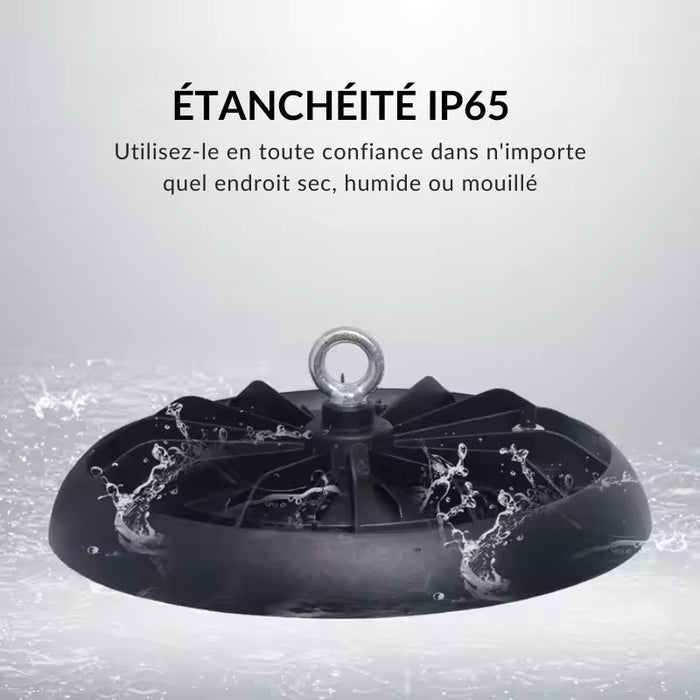 Cloche LED Lampe Industrielle 100W IP65 CCT - 3000K/4000K/6000K