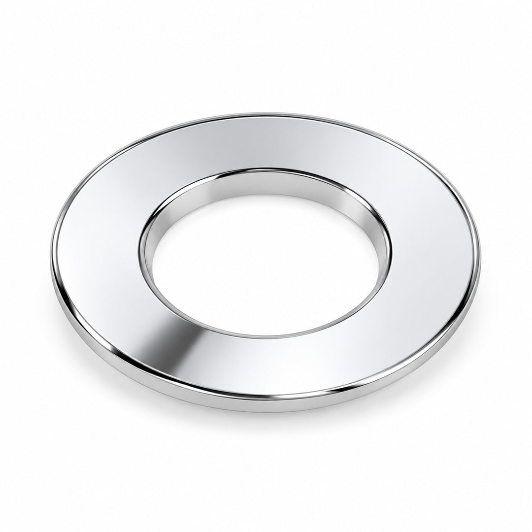 Anneau Collerette Chrome pour Spot 6W Coupe-feu