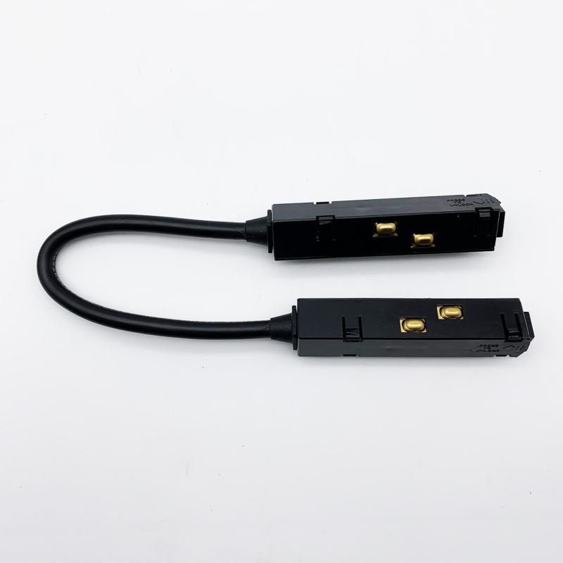 Connecteur Souple pour Rail Magnétique 48V Noir