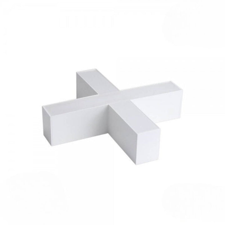 Connecteur 15W pour Luminaire Suspendu Interconnectable en X Blanc