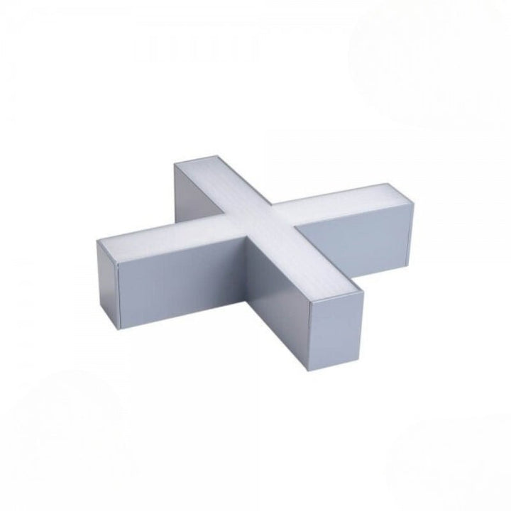 Connecteur 15W pour Luminaire Suspendu Interconnectable en X Gris