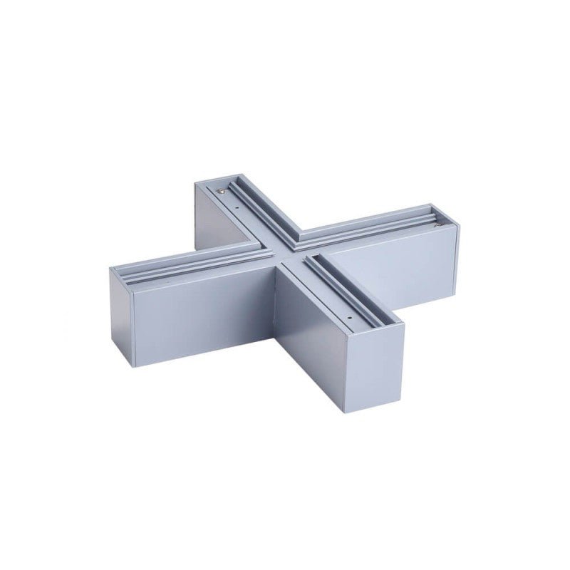Connecteur 15W pour Luminaire Suspendu Interconnectable en X Gris