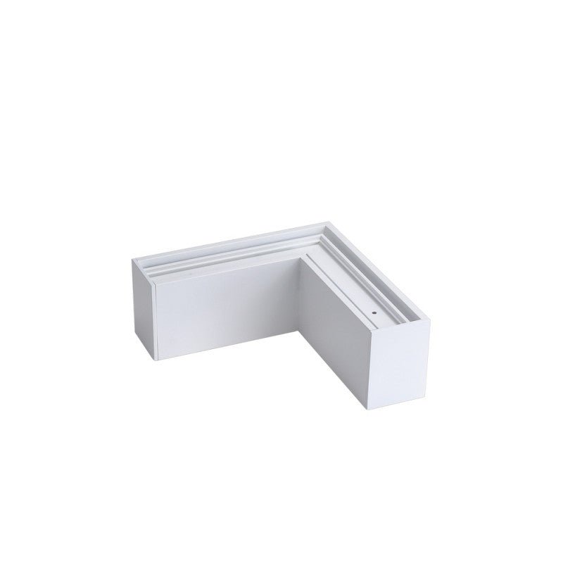Connecteur 8W pour Luminaire Suspendu Interconnectable en L Blanc