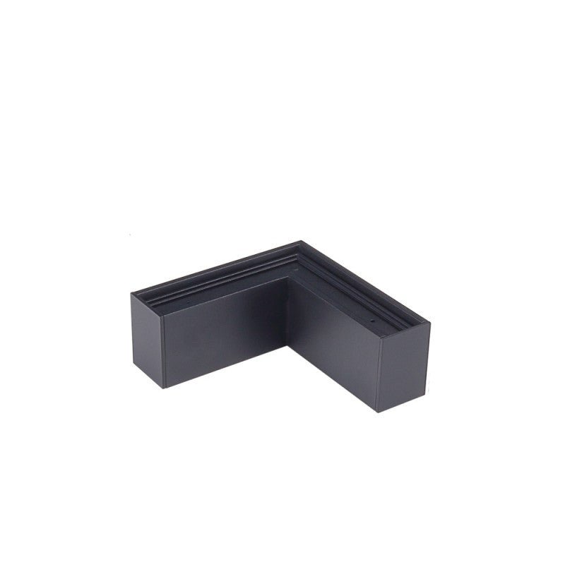Connecteur 8W pour Luminaire Suspendu Interconnectable en L Noir