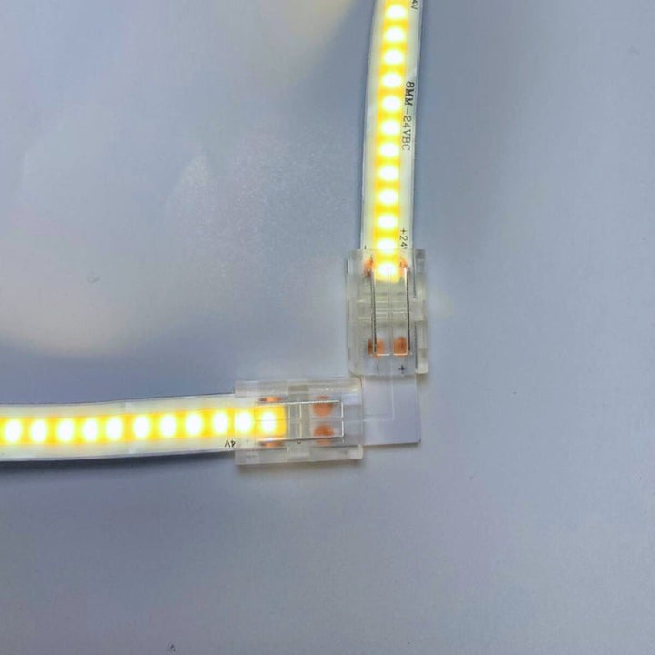 Connecteur Angle pour Ruban LED COB 8mm
