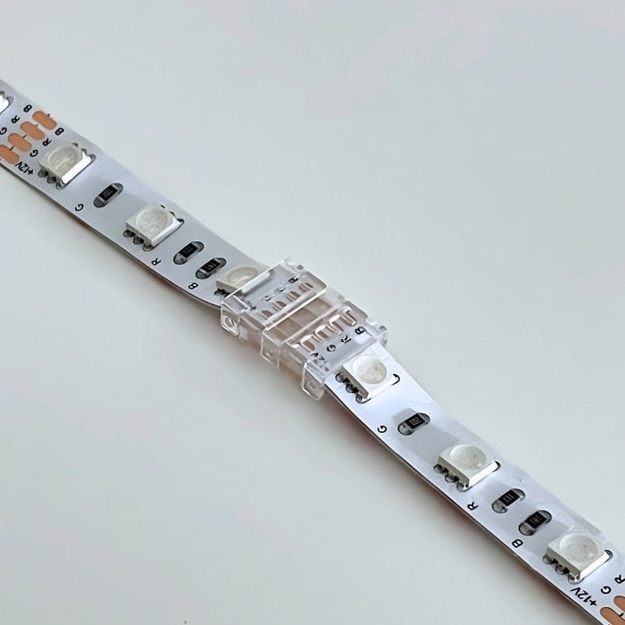 Rechte Connector voor RGB LED Strip 10mm IP20